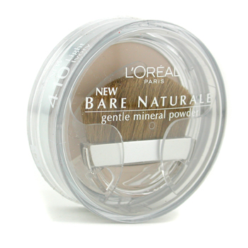 Bare Naturale Gentle Mineral Powder Compact with Brush - No. 410 Light Ivory LOreal Image