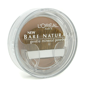 Bare Naturale Gentle Mineral Powder Compact with Brush - No. 414 Creamy Natural LOreal Image
