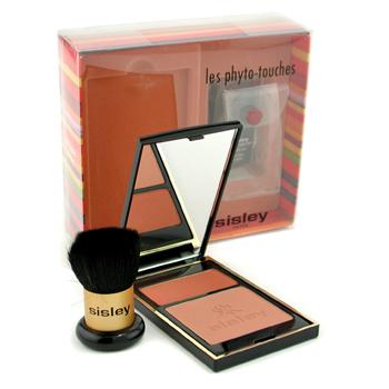 Les Phyto Touches de Sisley Sun Glow Pressed Powder with Brush - Duo Miel Cannelle