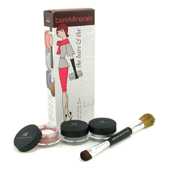 BareMinerals The Bare & The Beautiful 4 Piece Captivating Collection: Face Color + 2x Eye Color + Brush Bare Escentuals Image