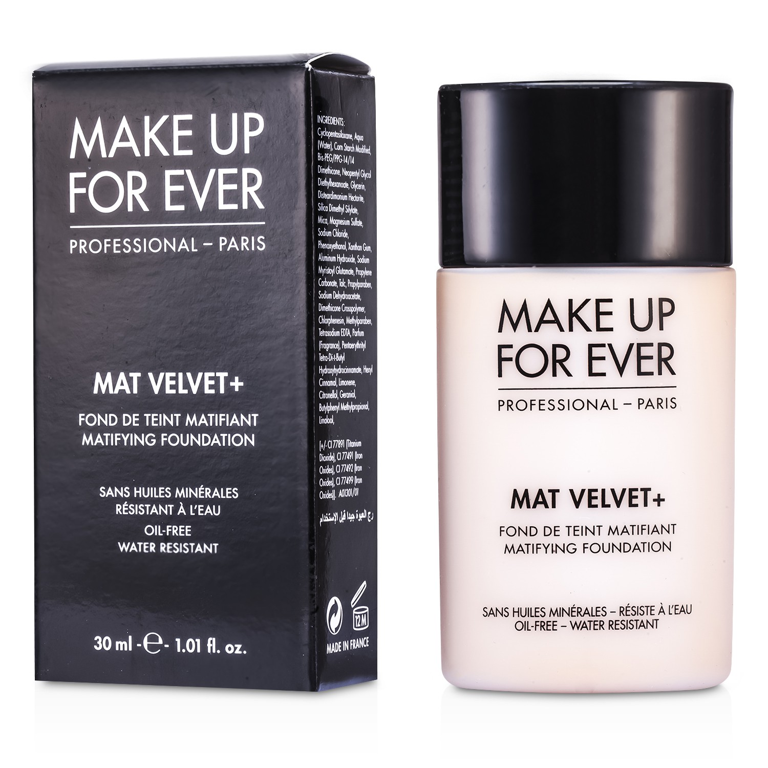 Mat Velvet + Matifying Foundation - #40 (Natural Beige) Make Up For Ever Image