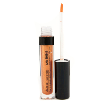 Lab Shine Diamond Collection Shimmering Lip Gloss - #D18 (Copper) Make Up For Ever Image