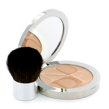 Diorskin Nude Tan Healthy Glow Enhancing Powder (With Kabuki Brush) - # 001 Aurora Christian Dior Image