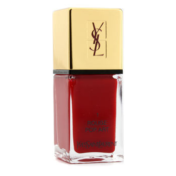 La Laque Couture Nail Lacquer - # 1 Rouge Pop Art Yves Saint Laurent Image