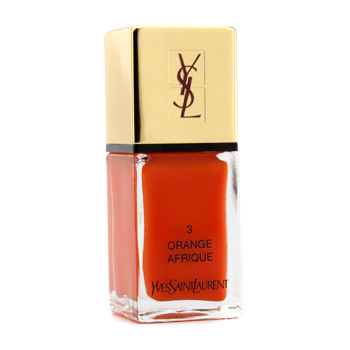 La Laque Couture Nail Lacquer - # 3 Orange Afrique Yves Saint Laurent Image