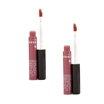 Raspberry Antioxidant Liquid Lipstick Duo Pack - #13 Soft Pink Korres Image