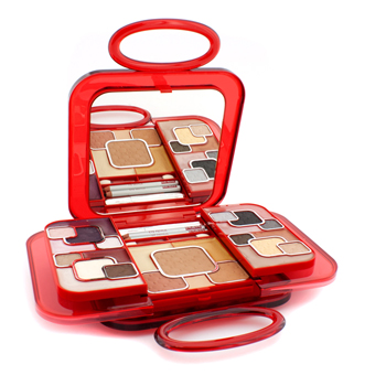 Beauty Bag Red Makeup Kit - #03 (Brown Shades) Pupa Image