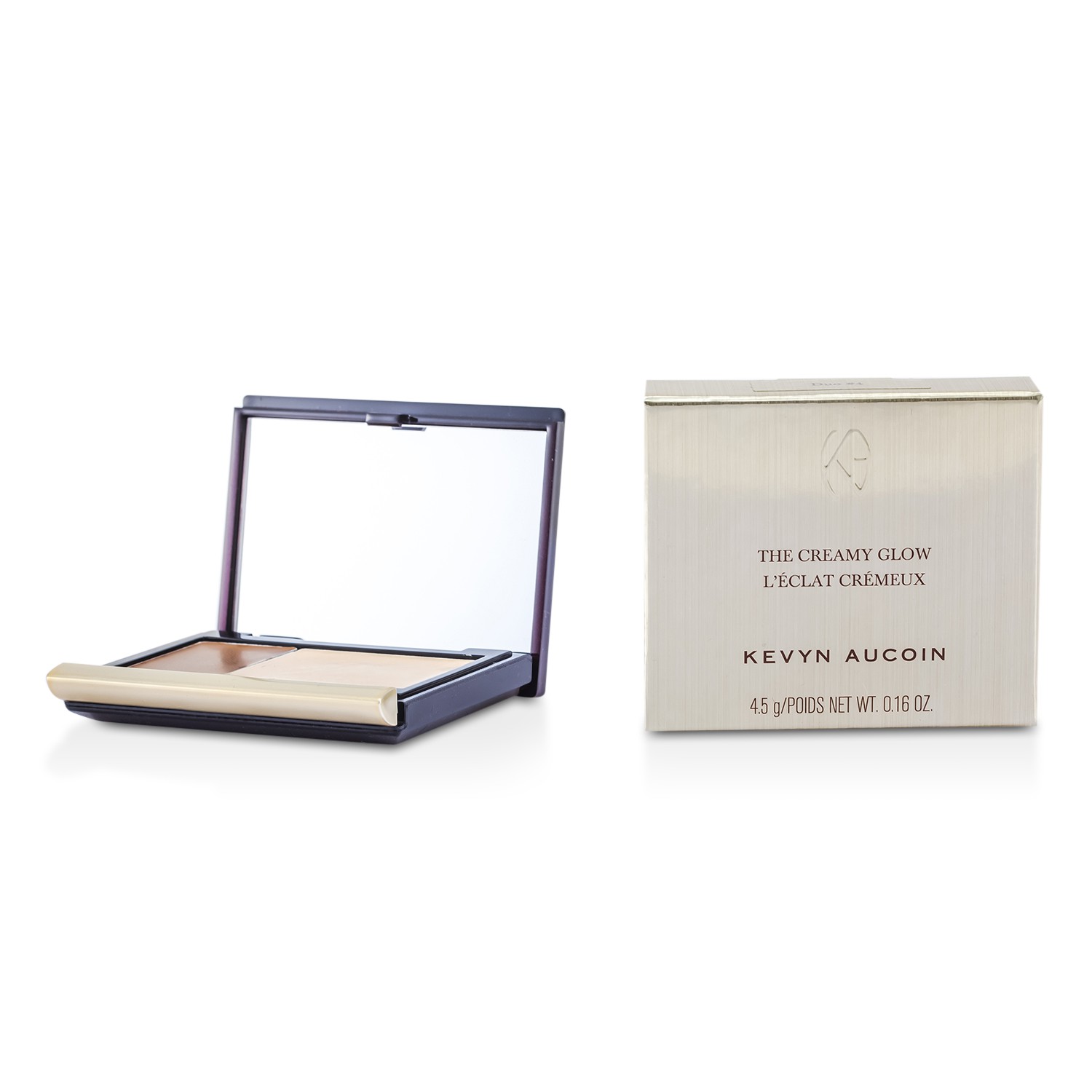 The Creamy Glow Duo - # Duo 4 Sculpting Medium/Candlelight Kevyn Aucoin Image