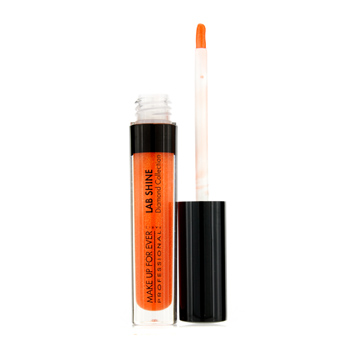Lab Shine Diamond Collection Shimmering Lip Gloss - #D20 (Tangerine) (Unboxed) Make Up For Ever Image