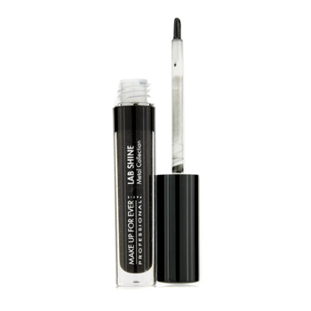 Lab Shine Metal Collection Chrome Lip Gloss - #M0 (Onyx) (Unboxed) Make Up For Ever Image