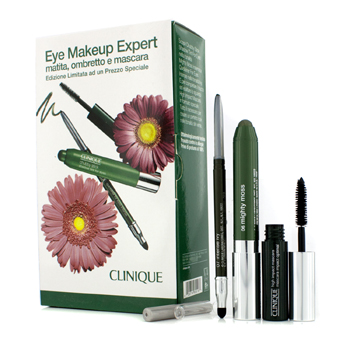 Eye Makeup Expert (1x Quickliner 1x Chubby Stick Shadow 1x High Impact Mascara) - Green Clinique Image