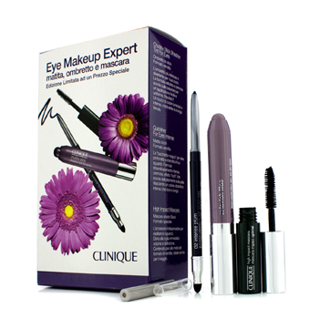 Eye Makeup Expert (1x Quickliner 1x Chubby Stick Shadow 1x High Impact Mascara) - Purple Clinique Image