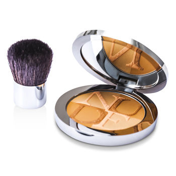 Diorskin Nude Tan Light Healthy Glow Enhancing Powder (With Kabuki Brush) - # 003 Zenith Christian Dior Image