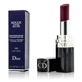 Rouge Dior Baume Natural Lip Treatment Couture Colour - # 988 Nuit Rose Christian Dior Image