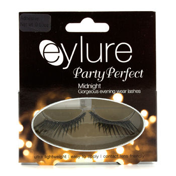 Party Perfect False Lashes - Midnight (Adhesive Included) Eylure Image