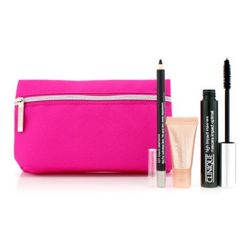 High Impact Favourites Set: High Impact Mascara + Cream Shaper For Eyes + All About Eyes Serum + Bag Clinique Image