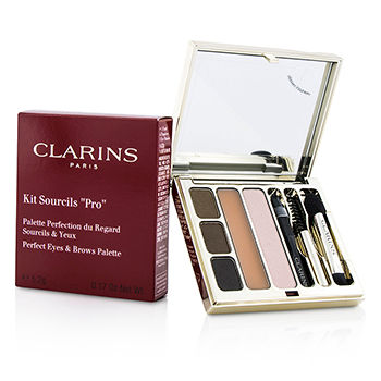 Kit Sourcils Pro Perfect Eyes & Brows Palette Clarins Image