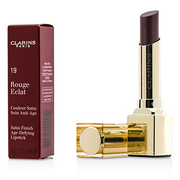 Rouge Eclat Satin Finish Age Defying Lipstick - # 19 Chestnut Brown Clarins Image