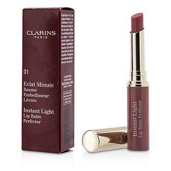 Eclat Minute Instant Light Lip Balm Perfector - # 01 Rose Clarins Image