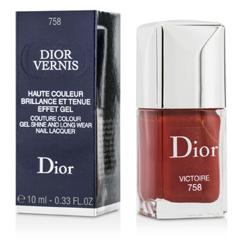 Dior Vernis Couture Colour Gel Shine & Long Wear Nail Lacquer - # 758 Victoire Christian Dior Image
