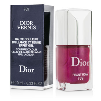 Dior Vernis Couture Colour Gel Shine & Long Wear Nail Lacquer - # 769 Front Row Christian Dior Image