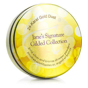 Janes Signature Gilded Collection (3x 24 Karat Gold Dust Shimmer Powder) Jane Iredale Image