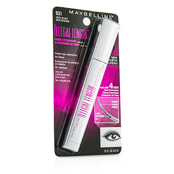 Illegal Length Fiber Extensions Mascara - #931 Very Black Maybelline Image