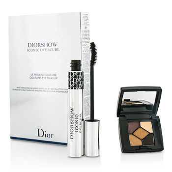Diorshow Couture Eye Makeup Set: Diorshow Iconic Overcurl Mascara + Mini 5 Couleurs Eyeshadow Palette Christian Dior Image