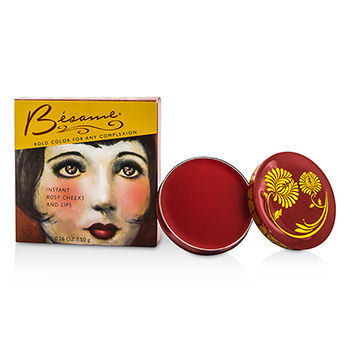 Cream Rouge (Cheek & Lip) - Apricot Besame Cosmetics Image