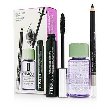 High Impact Lash Coffret: High Impact Mascara + Cream Shaper For Eyes + Take The Day Off Makeup Remover Clinique Image