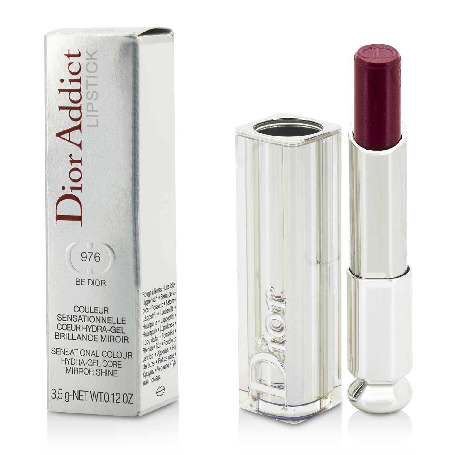 Dior Addict Hydra Gel Core Mirror Shine Lipstick - #976 Be Dior Christian Dior Image