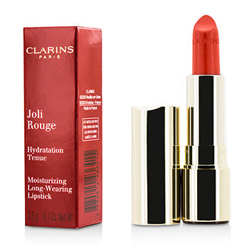 Joli-Rouge-(Long-Wearing-Moisturizing-Lipstick)---#-741-Red-Orange-Clarins