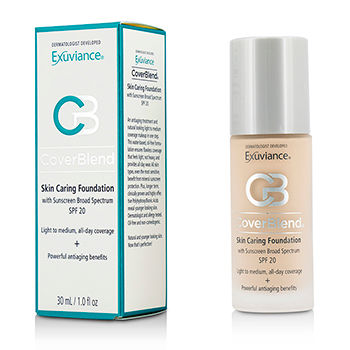 CoverBlend Skin Caring Foundation SPF20 - # Bisque Exuviance Image