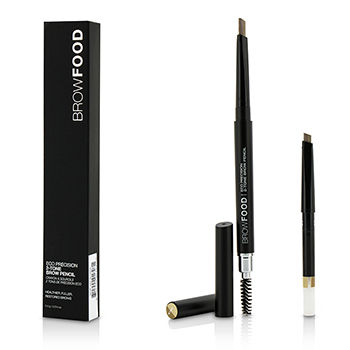 BrowFood Eco Precision 2 Tone Brow Pencil With Extra Refill - #Blonde LashFood Image