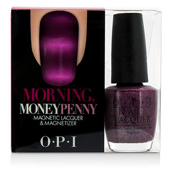 Magnetic Lacquers & Magnetizers - #Morning MoneyPenny O.P.I Image