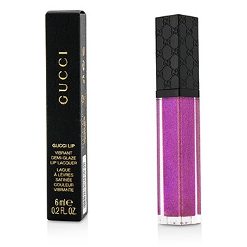 Vibrant Demi Glaze Lip Lacquer - #080 Potent Violet Gucci Image