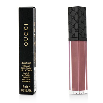 Vibrant Demi Glaze Lip Lacquer - #100 Unapologetic Pink Gucci Image