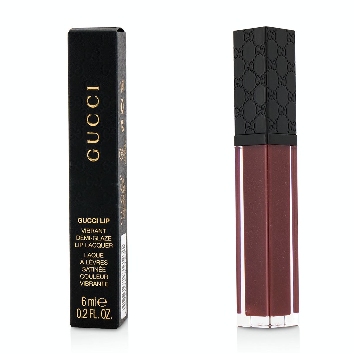 Vibrant Demi Glaze Lip Lacquer - #190 Wild Amarena Gucci Image