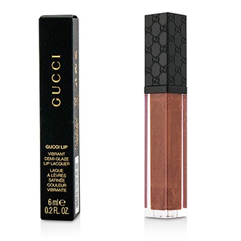 Vibrant Demi Glaze Lip Lacquer - #110 Iconic Bronze Gucci Image