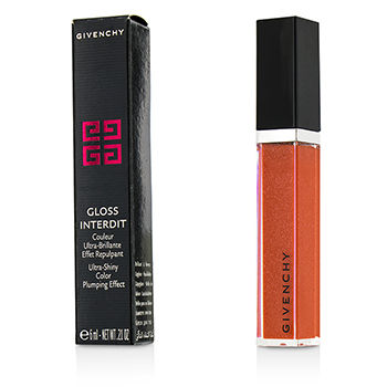 Gloss Interdit Ultra Shiny Color Plumping Effect - # 30 Candide Tangerine Givenchy Image