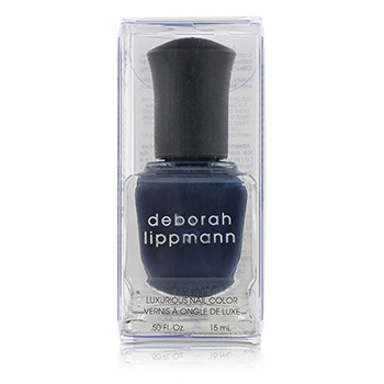 Luxurious Nail Color - I Knew You Were Trouble (Blithe Blackened Blue Creme) Deborah Lippmann Image