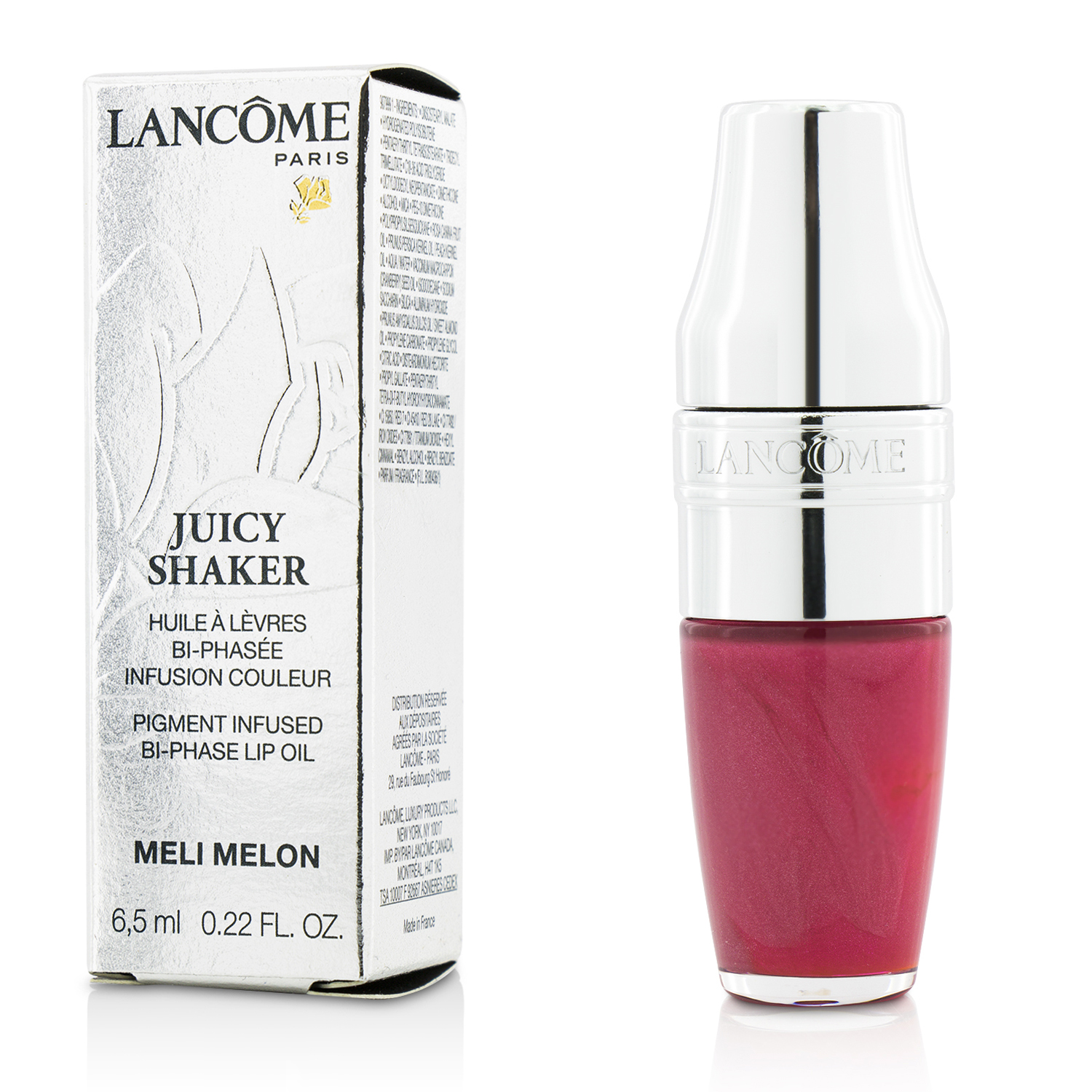 Juicy Shaker Pigment Infused Bi Phase Lip Oil - #301 Meli Melon Lancome Image