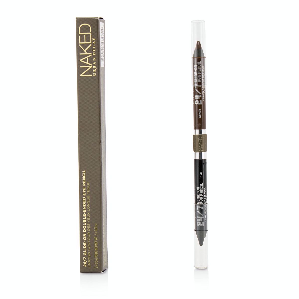 24/7 Glide On Double Ended Eye Pencil - Naked (Zero/Whiskey) Urban Decay Image