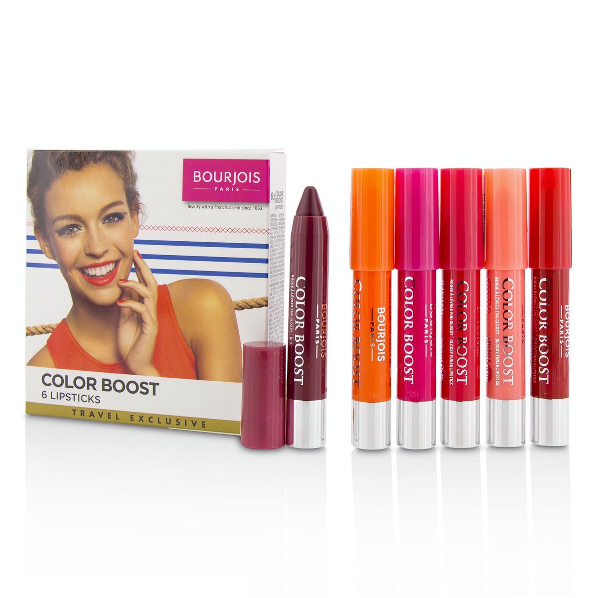 Colorboost Glossy Finish Lipstick Set Bourjois Image