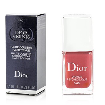 Dior Vernis Haute Couleur Extreme Wear Nail Lacquer - # 545 Psychedelic Orange Christian Dior Image