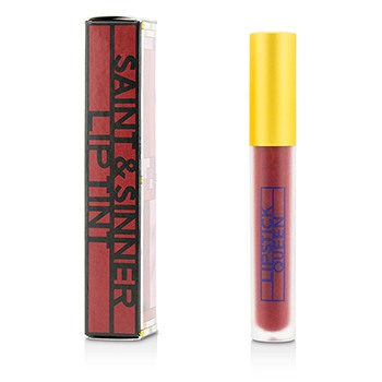 Saint & Sinner Lip Tint - Deep Red (Dark And Sensual Red) Lipstick Queen Image