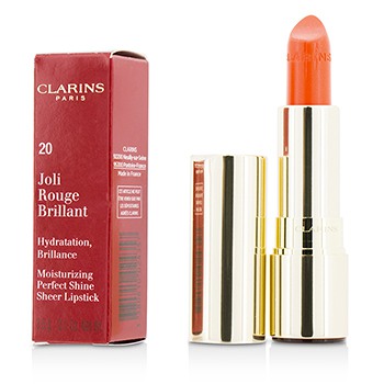 Joli Rouge Brillant (Moisturizing Perfect Shine Sheer Lipstick) - # 20 Coral Tulip Clarins Image