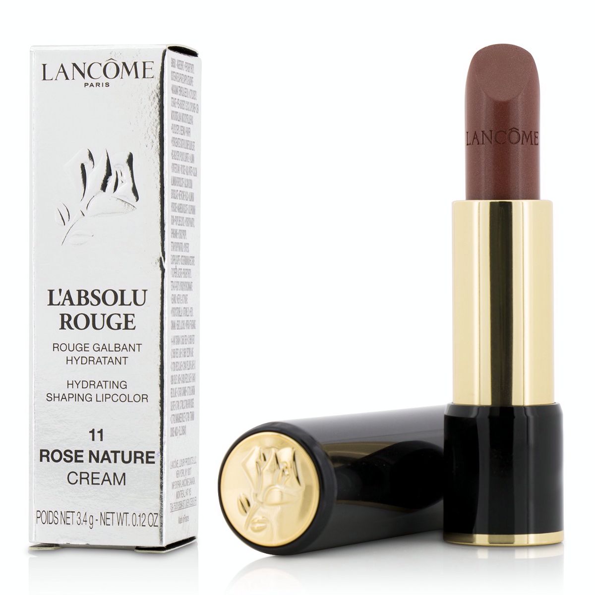 L Absolu Rouge Hydrating Shaping Lipcolor - # 11 Rose Nature (Cream) Lancome Image
