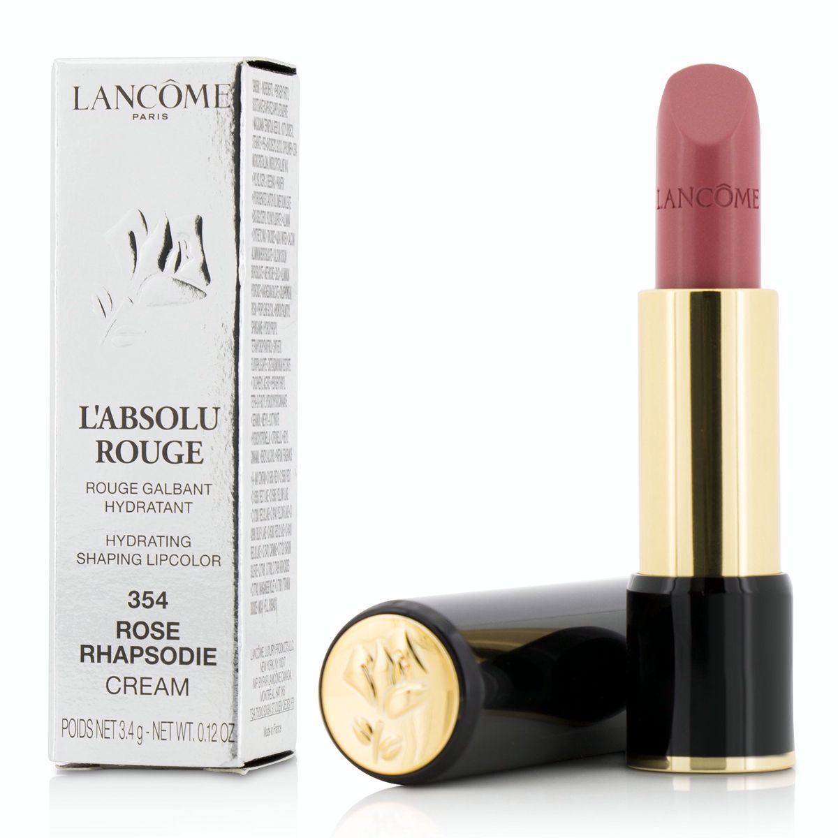 L Absolu Rouge Hydrating Shaping Lipcolor - # 354 Rose Rhapsodie (Cream) Lancome Image