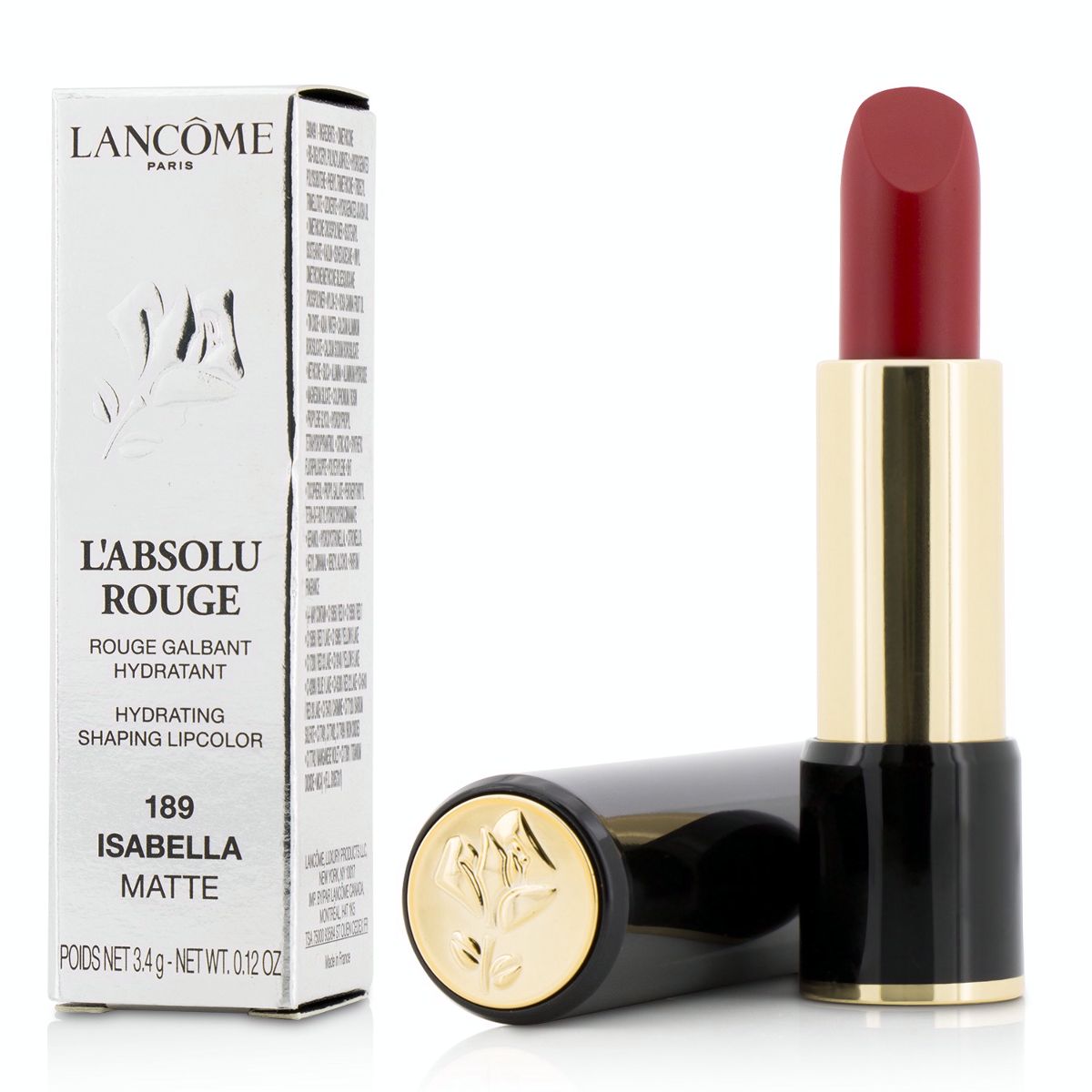 L Absolu Rouge Hydrating Shaping Lipcolor - # 189 Isabella (Matte) Lancome Image